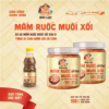 MẮM RUỐC MUỐI XỔI 2 HŨ 500G TẶNG 1 CHAI MẮM CÁI