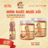 MẮM RUỐC MUỐI XỔI 2 HŨ 500G TẶNG 1 CHAI MẮM NÊM